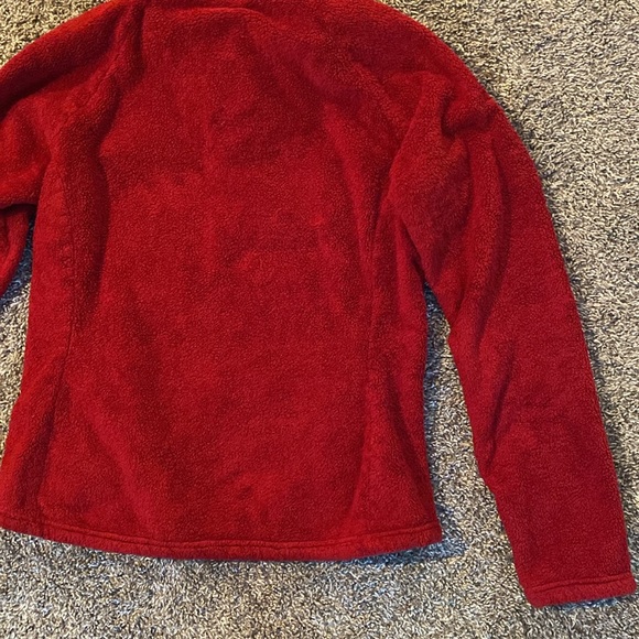 The North Face Vintage Mossbud Red 1/4 Zip Pullover Fleece Jacket, Women’s M - Picture 15 of 15